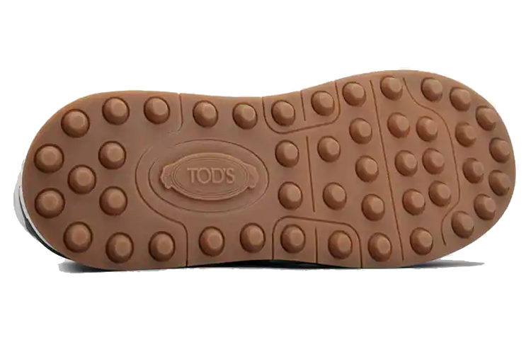 TOD'S Leather Low Top 'Simple Fashion CMFT White Green' 圖 4