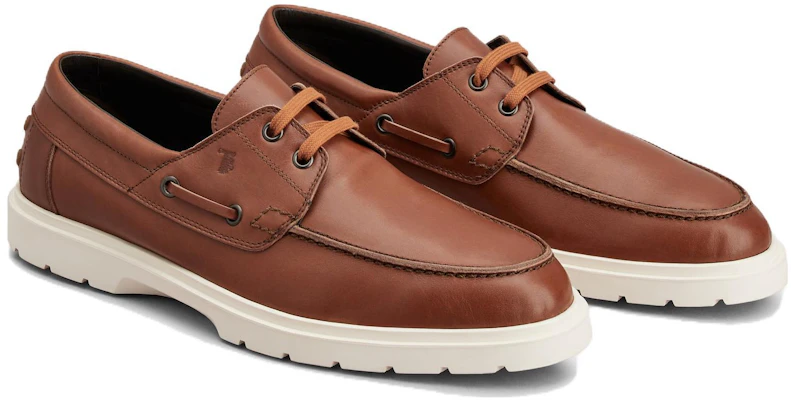TOD'S Leather Low Top Lace-Up 'Brown' XXM59K0GZ10N6MS010 Order TOD'S Leather Low Top Lace-Up 'Brown' XXM59K0GZ10N6MS010