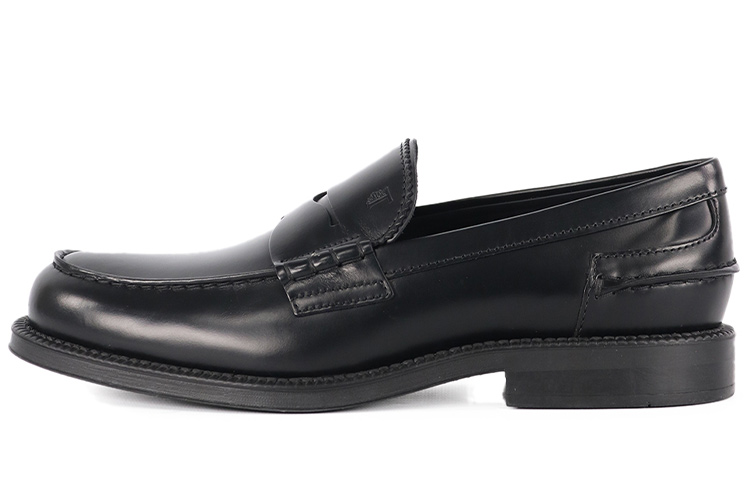 TOD'S Leather Moccasin 'Black'