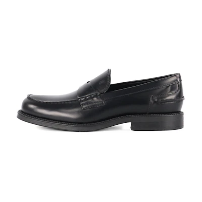TOD'S Leather Moccasin 'Black'