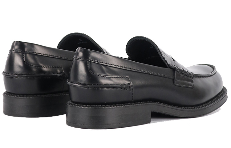 TOD'S Leather Moccasin 'Black' 圖 4
