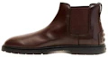 Buy TOD''S Leder Runde Zehen Chelsea Boots ''Coffee'' XXM59K0HG40W8PS804