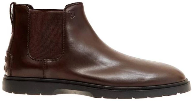 TOD''S Leder Runde Zehen Chelsea Boots ''Coffee'' XXM59K0HG40W8PS804 Order TOD''S Leder Runde Zehen Chelsea Boots ''Coffee'' XXM59K0HG40W8PS804