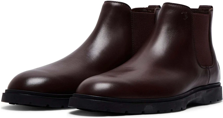 TOD''S Leder Runde Zehen Chelsea Boots ''Coffee'' XXM59K0HG40W8PS804 Shop TOD''S Leder Runde Zehen Chelsea Boots ''Coffee'' XXM59K0HG40W8PS804