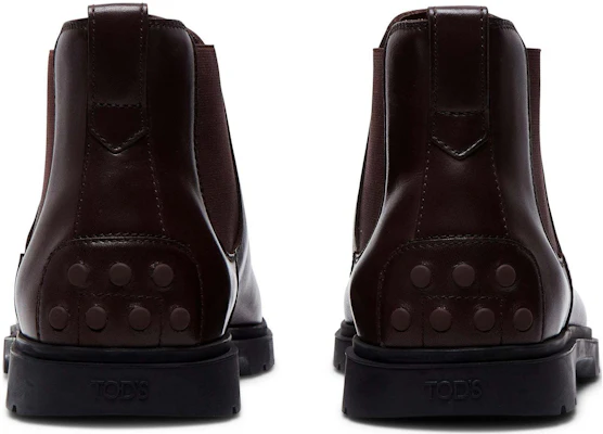 TOD''S Leder Runde Zehen Chelsea Boots ''Coffee'' XXM59K0HG40W8PS804 Purchase TOD''S Leder Runde Zehen Chelsea Boots ''Coffee'' XXM59K0HG40W8PS804