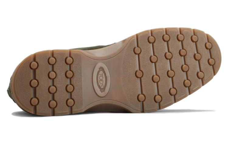 Purchase TOD'Sレザーショートブーツ　緑 (シンプル快適) XXM59K00D80RE0V813
