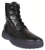 トッズ シンプル万能アンクルブーツ (黒) XXM09J0GK50W8PB999 Lookbook トッズ シンプル万能アンクルブーツ (黒) XXM09J0GK50W8PB999