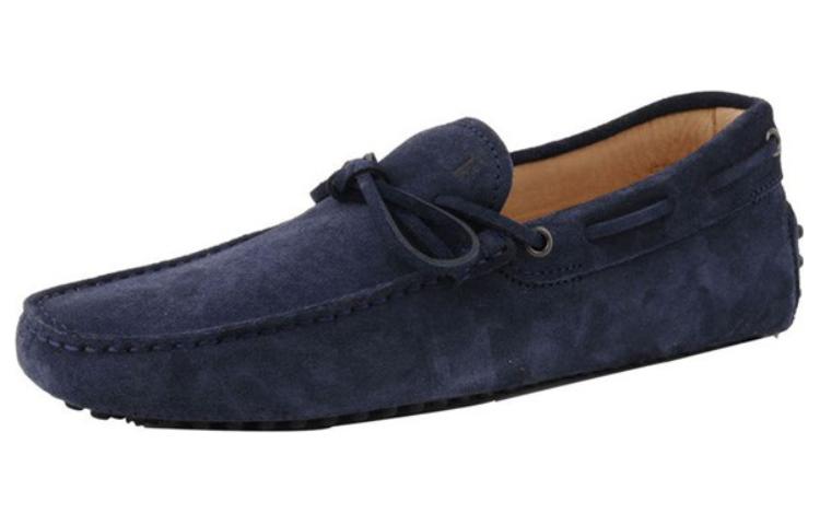 TOD'S Leather Slip-On Flat 'Blue' 圖 2