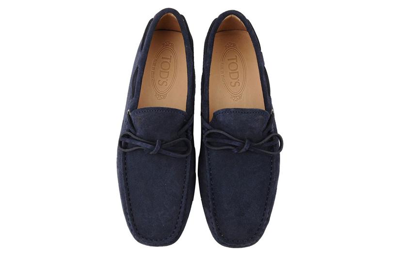 TOD'S Leather Slip-On Flat 'Blue' 圖 4