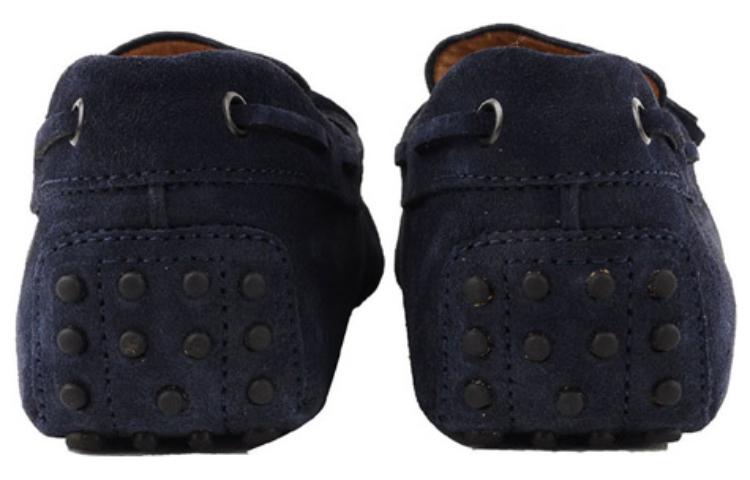 TOD'S Leather Slip-On Flat 'Blue' 圖 5