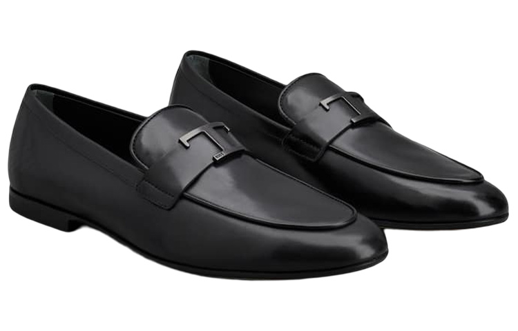 Order 토즈 블랙 레더 슬립온 로퍼 XXM38K0FX20NF5B999