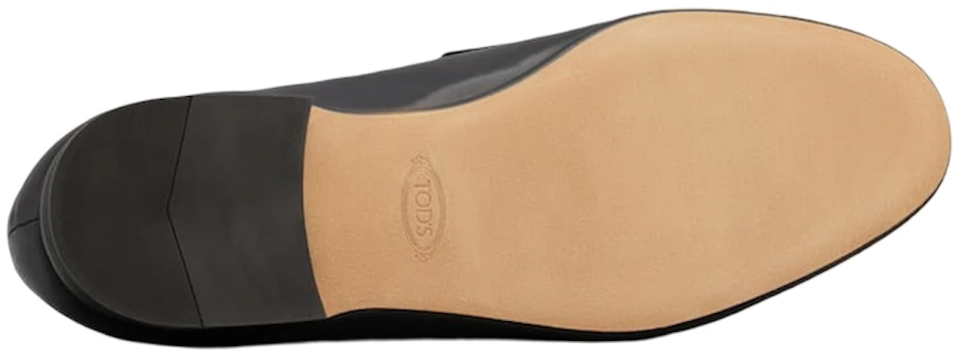 토즈 블랙 레더 슬립온 로퍼 XXM38K0FX20NF5B999 Shop 토즈 블랙 레더 슬립온 로퍼 XXM38K0FX20NF5B999