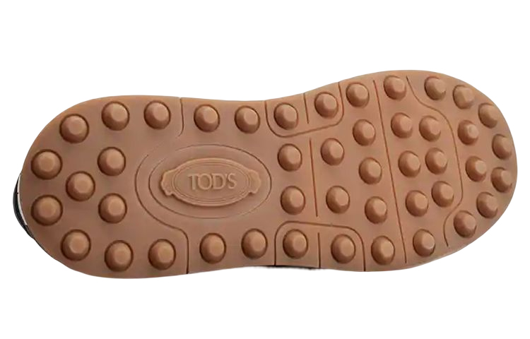 TOD's Leather Sneaker 'Black White' 圖 4