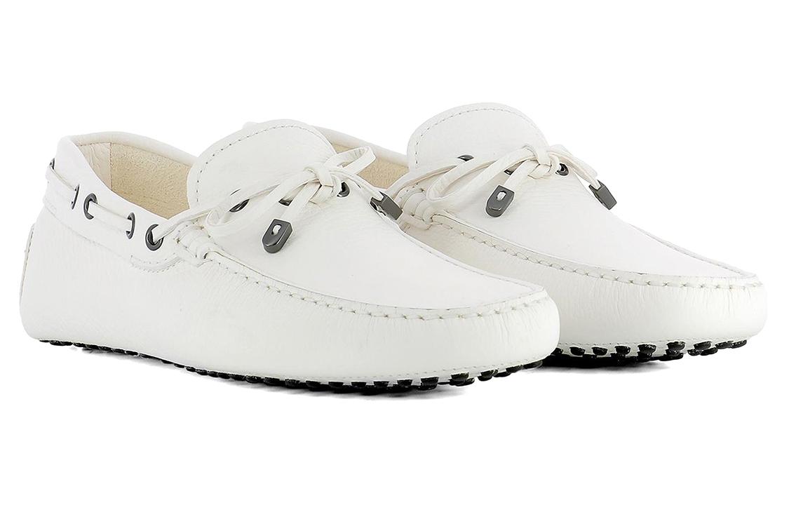 Shop TOD'S Leather Sneaker 'White' XXM0GW0W770NLKB001