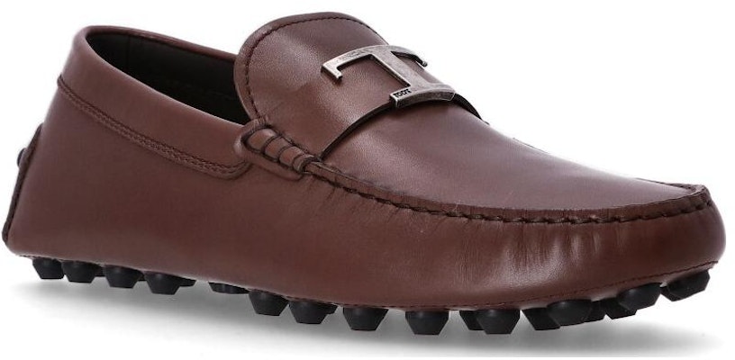 TOD'S Leather T-Bar Loafers 'Brown' XXM52K0GW60N6MS611 Shop TOD'S Leather T-Bar Loafers 'Brown' XXM52K0GW60N6MS611