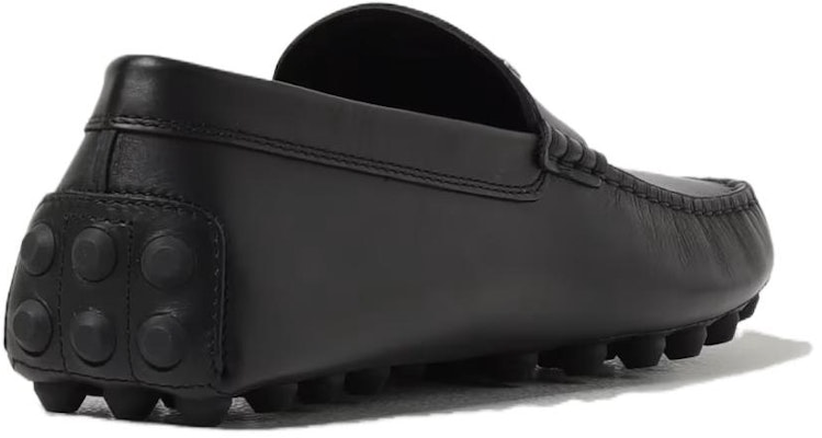 托德斯 黑色皮革T扣乐福鞋 XXM52K0GW60N6MB999 Shop 托德斯 黑色皮革T扣乐福鞋 XXM52K0GW60N6MB999