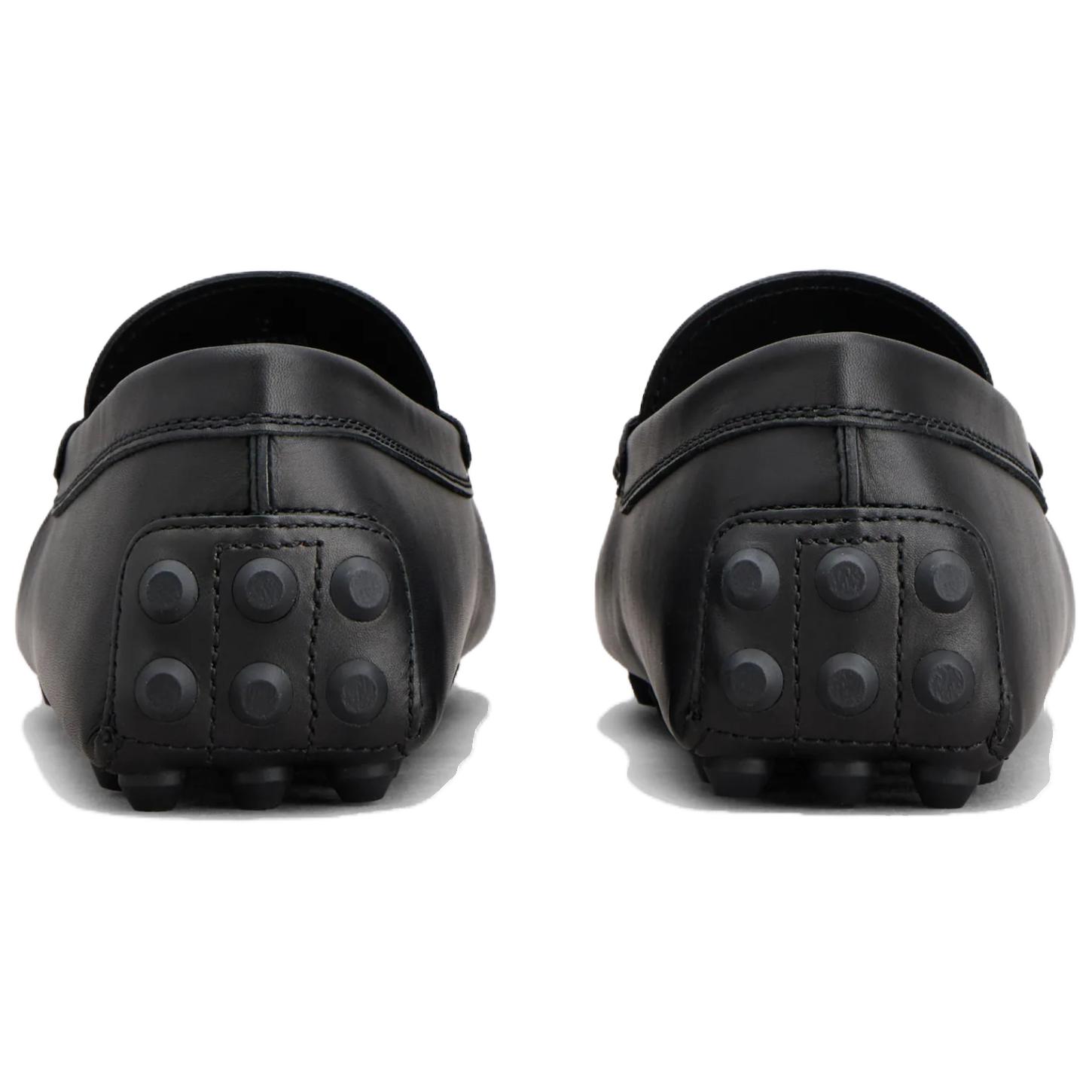 Purchase TOD'S Leather T-Buckle Loafers 'Black' XXM52K0GW60N6MB999