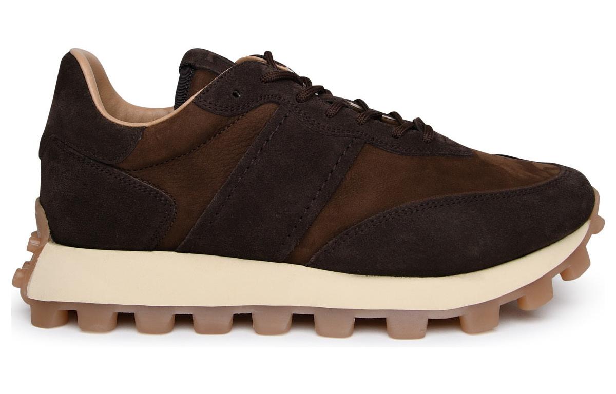 TOD'S Low-Top Lace-Up 'Brown' 圖 2