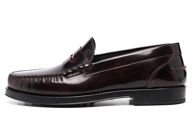 Buy Sneaker Kulit TOD'S Low-Top 'Cokelat' XXM02I00640AKTR801