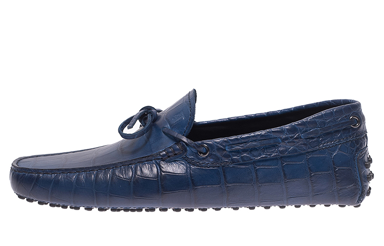 TOD'S Low-Top Leather Sneakers 'Blue'