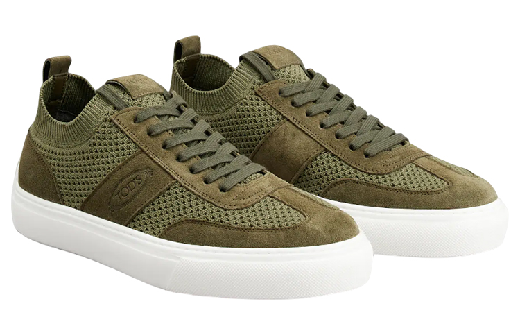 TOD'S Low-Top Sneaker 'Green Logo' 圖 2