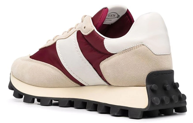 TOD'S Low Top Sneaker 'Grey White Red' 圖 3