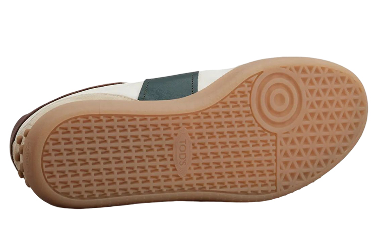 TOD'S Low Top Sneaker 'White Brown Logo Print' 圖 5