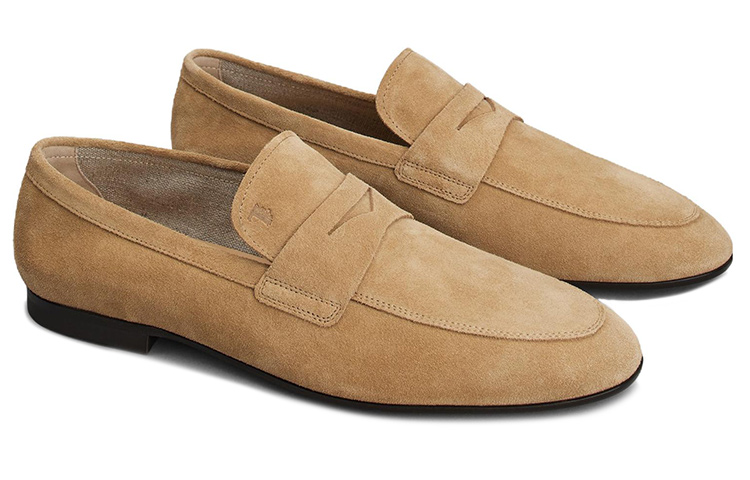 TOD'S Penny Loafer 'Brown Suede' 圖 2