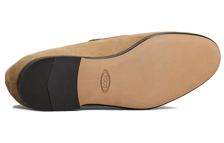 TOD'S Penny Loafer 'Brown Suede' 圖 4