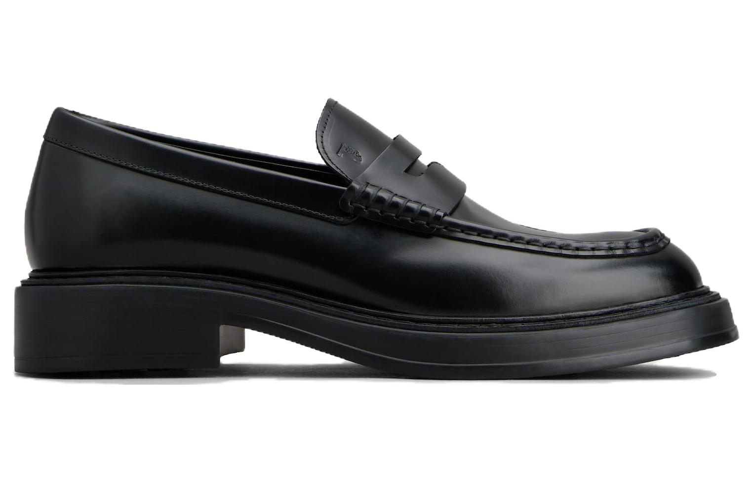 Order 토즈 블랙 라운드 토 로퍼 (Toju Beullaek Raundeu To Lopeo) XXM61K0AI40LYGB999