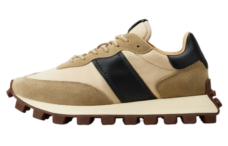 TOD'S Suede and Fabric Sneakers 'Beige'