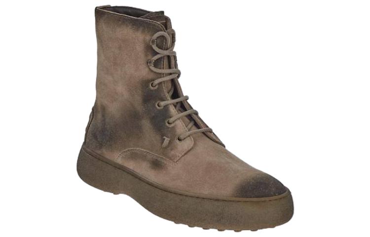 TOD'S Suede Ankle Boot 'Fashion Trend Brown' 圖 3