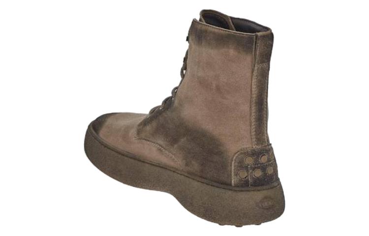 TOD'S Suede Ankle Boot 'Fashion Trend Brown' 圖 5