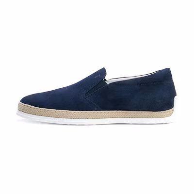 TOD'S Suede Espadrilles 'Blue'