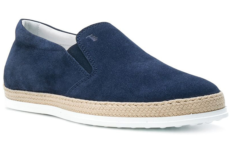 TOD'S Suede Espadrilles 'Blue' 圖 2