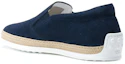 Lookbook Alpargatas de Ante TOD'S 'Azul' XXM0TV0K900RE0U820
