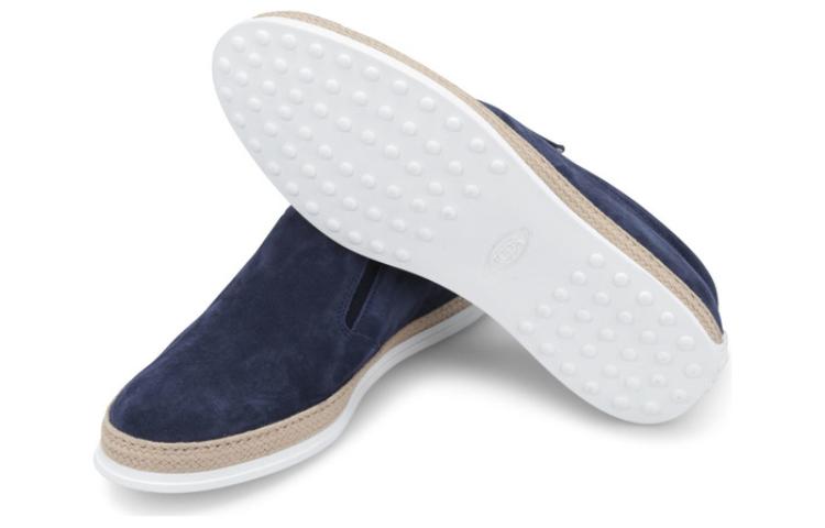 Details for TOD''S Espadrilles en daim ''Bleu'' XXM0TV0K900RE0U820