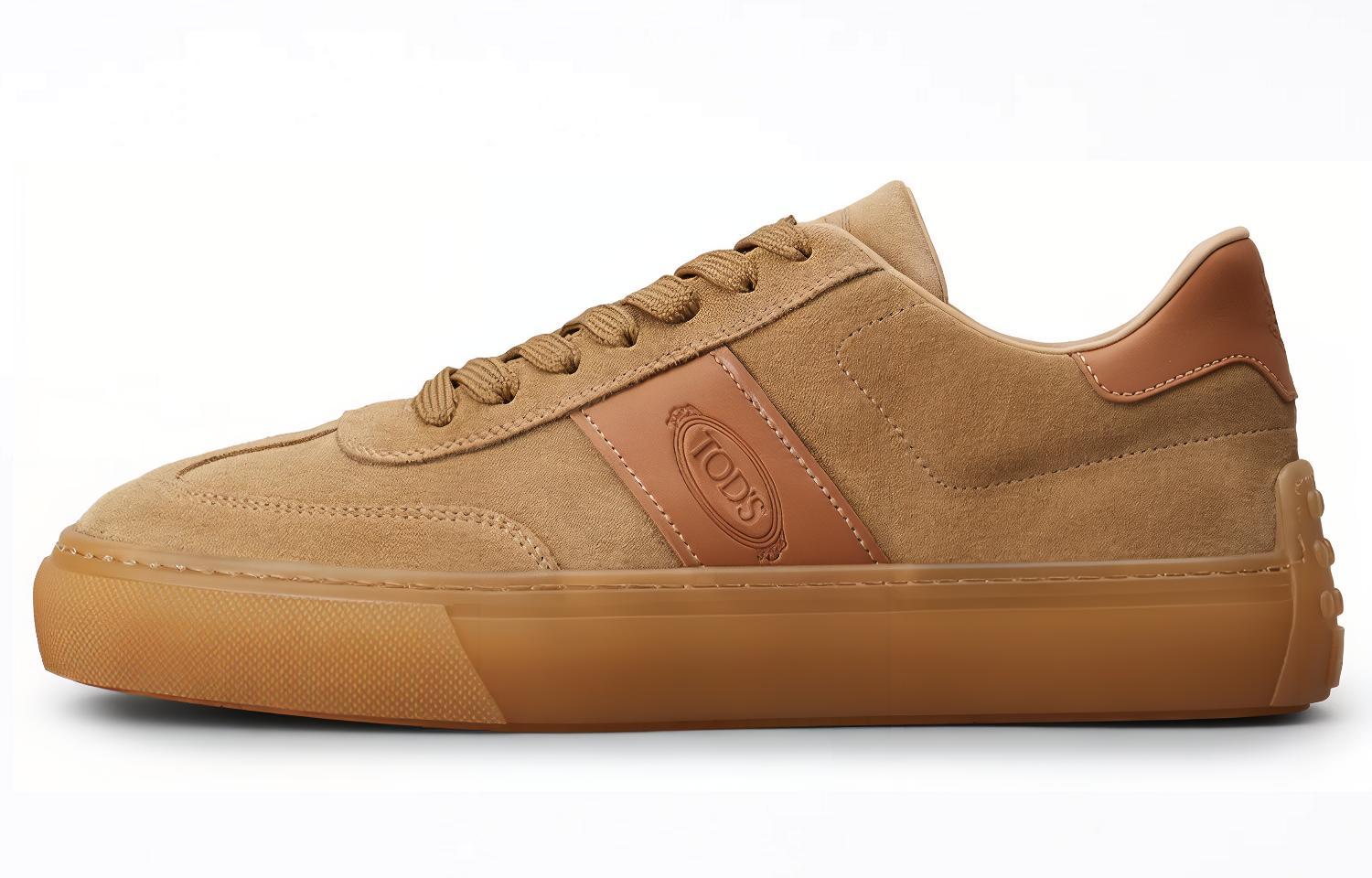 TOD's Suede Fashion Sneaker 'Light Brown'