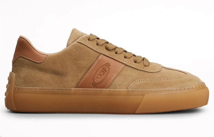 TOD's Suede Fashion Sneaker 'Light Brown' 圖 2
