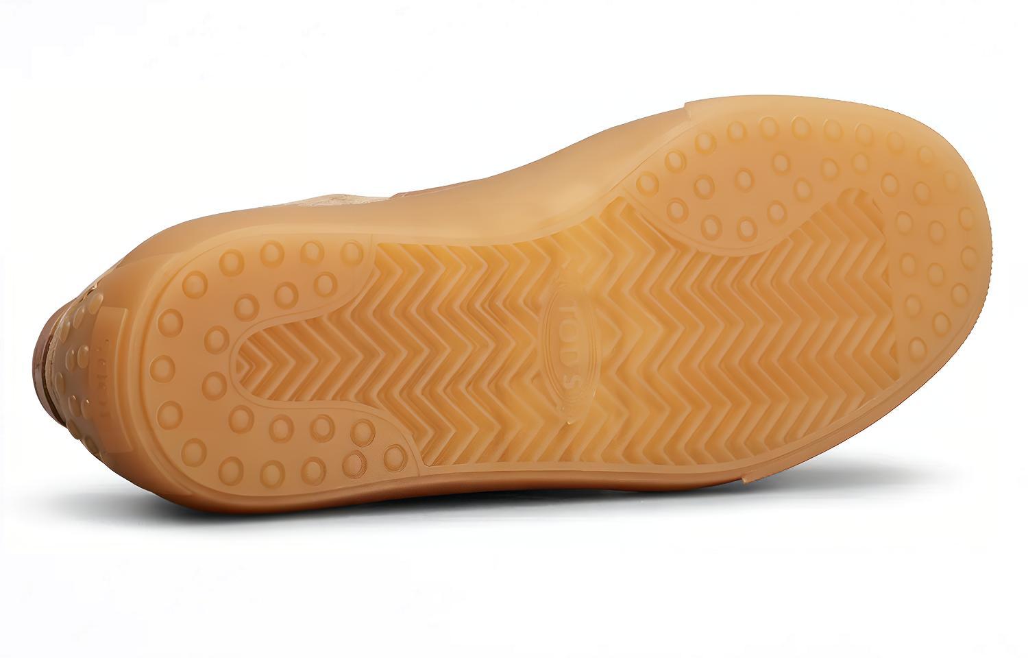 TOD's Suede Fashion Sneaker 'Light Brown' 圖 5