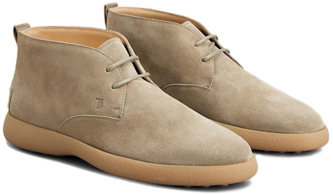 TOD'S Suede Lace-Up Ankle Boots 'Beige' XXM67K00D80RE0C405 Order TOD'S Suede Lace-Up Ankle Boots 'Beige' XXM67K00D80RE0C405