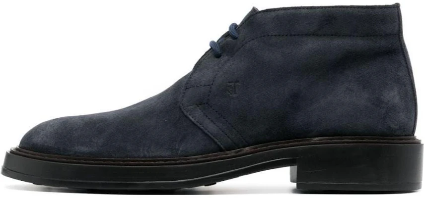TOD'S Sepatu Boot Suede Biru Tali Bulat Ankle Toe XXM61K00D80RE09999 Buy TOD'S Sepatu Boot Suede Biru Tali Bulat Ankle Toe XXM61K00D80RE09999