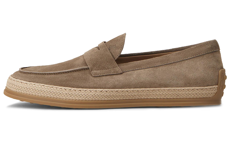 TOD'S Suede Loafer 'Light Brown'