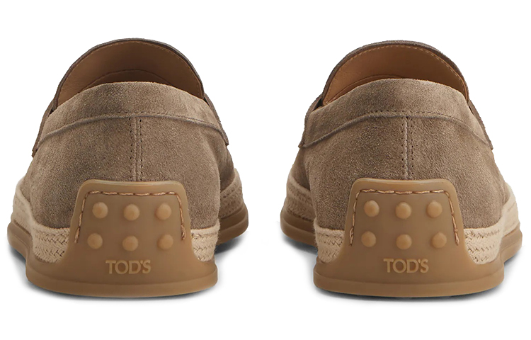 TOD'S Suede Loafer 'Light Brown' 圖 3