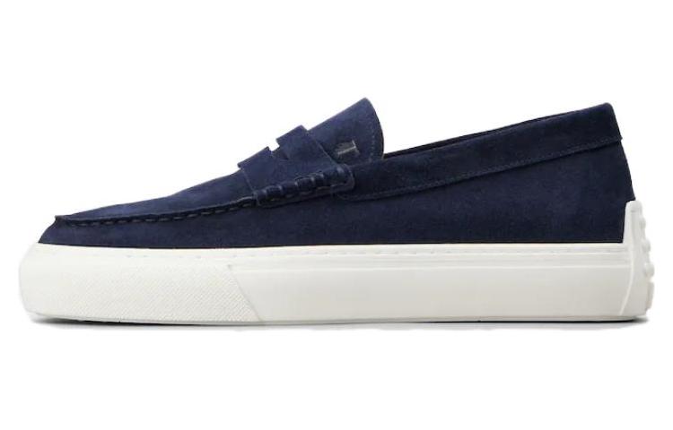TOD'S Suede Loafers 'Blue'