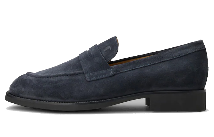 TOD'S Suede Loafers 'Blue'