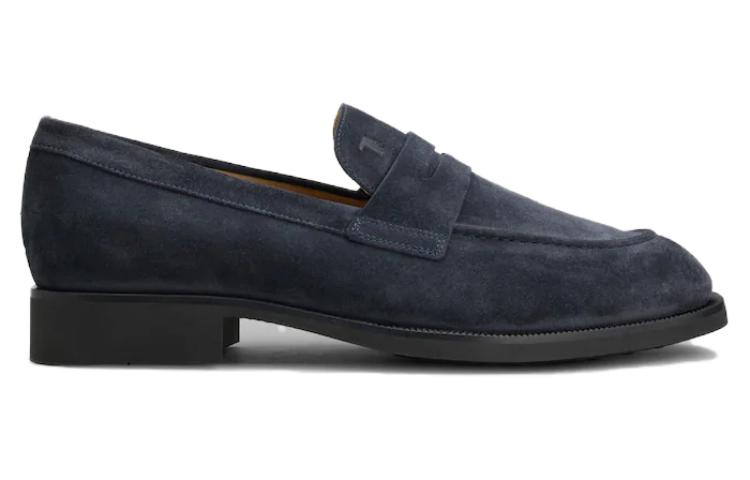TOD'S Suede Loafers 'Blue' 圖 2