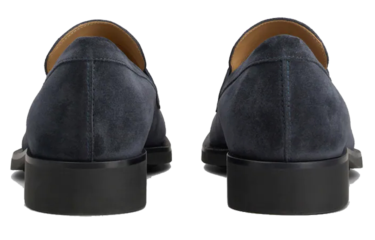TOD'S Suede Loafers 'Blue' 圖 4