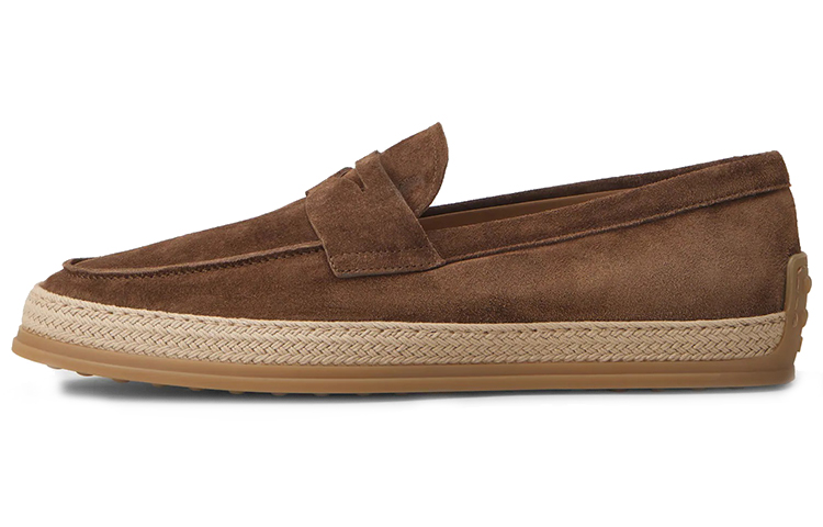 TOD'S Suede Loafers 'Brown'