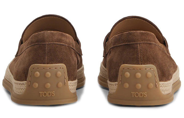 TOD'S Suede Loafers 'Brown' 圖 3